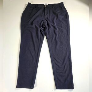 Cato Pants Size 16W Black High Rise Skinny Pull On Stretch Career Casual Comfort